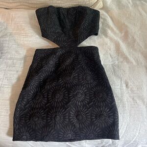 Princess Polly Black Strapless Dress